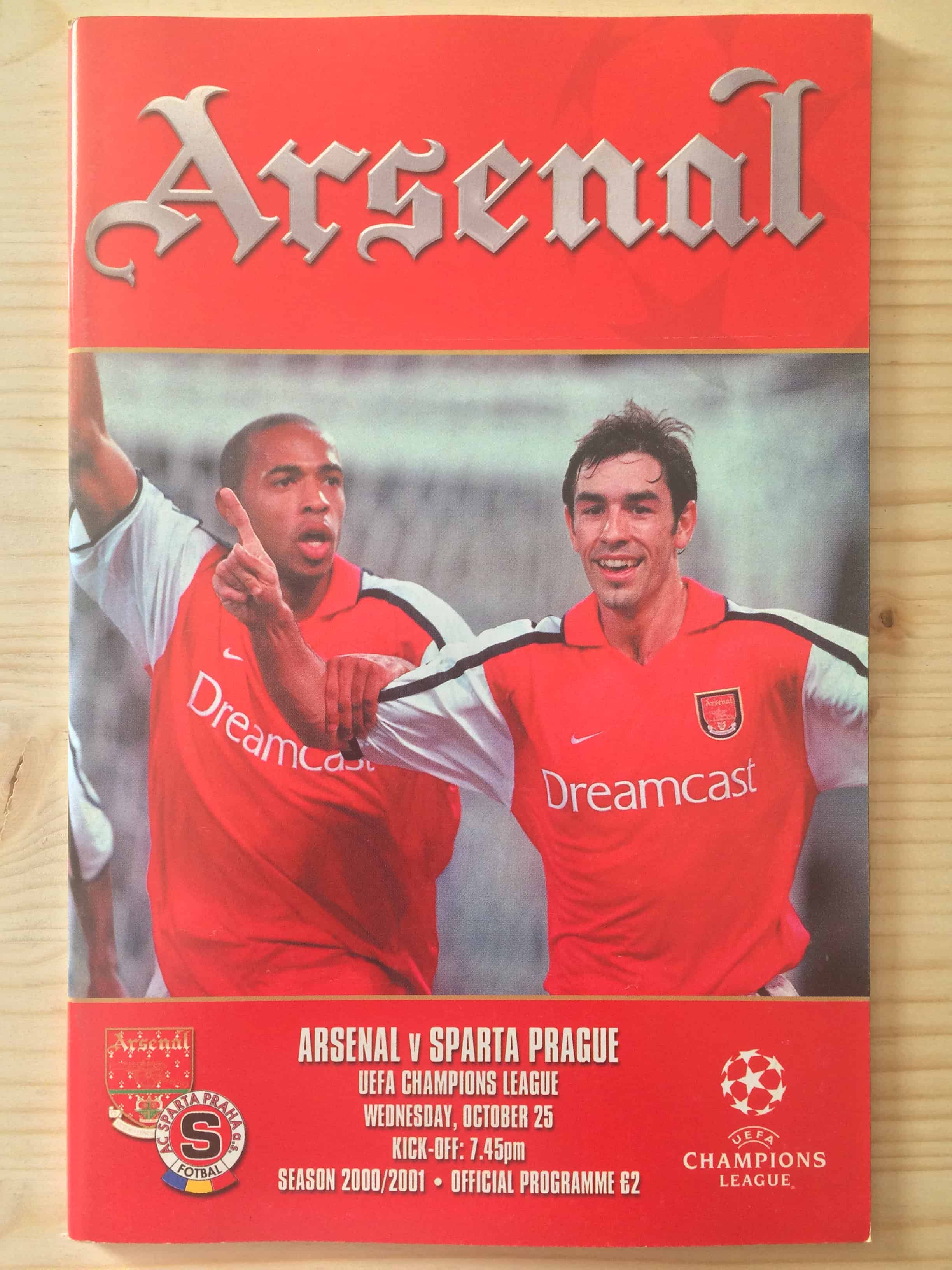 Arsenal FC v Sparta Prague